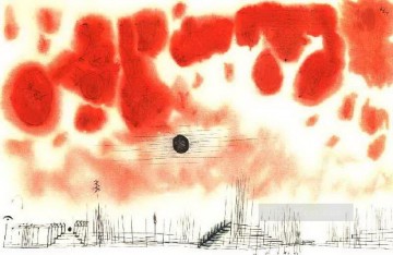  Klee Oil Painting - Clouds over Bor Paul Klee